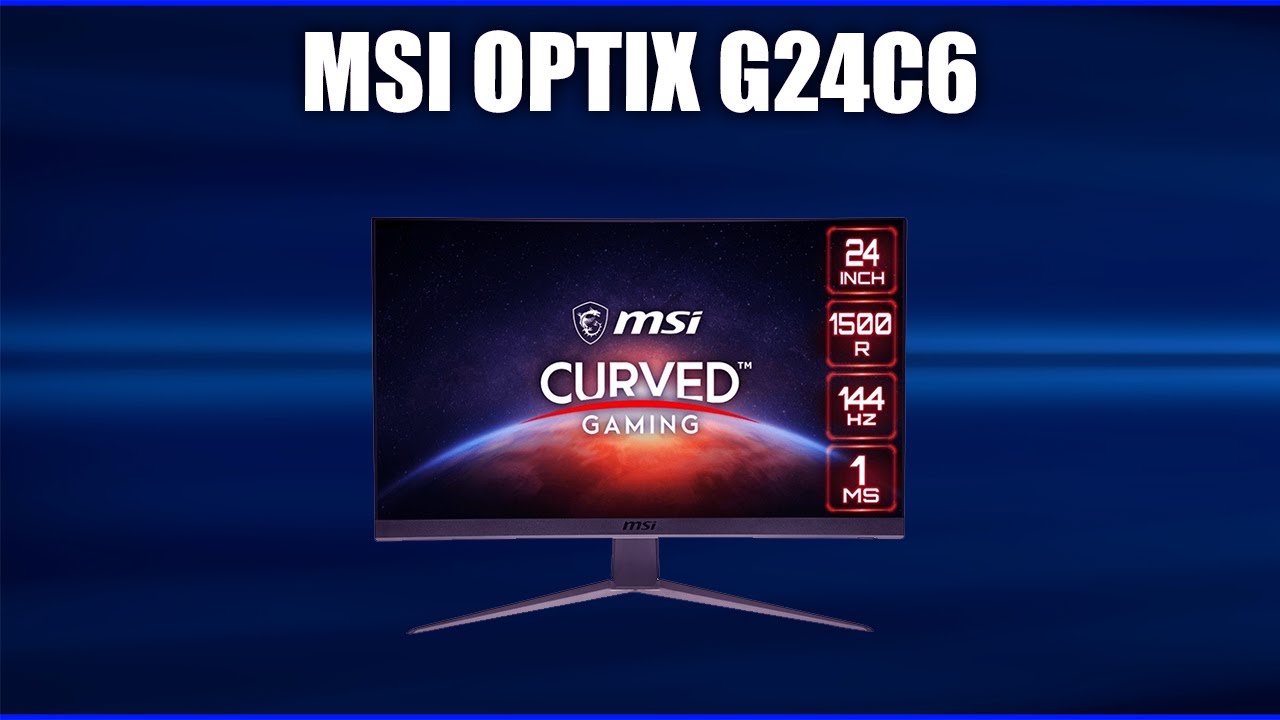 Optix G24C6  Écran gaming MSI