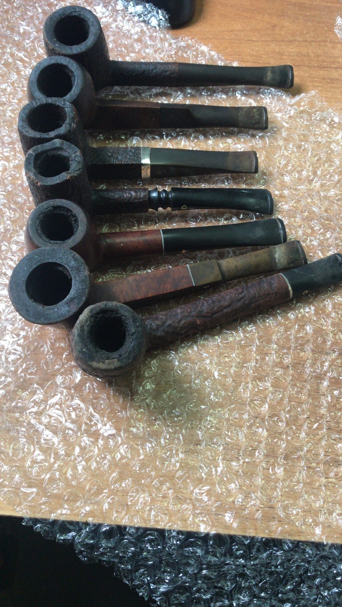 Выглядело это так (нижняя трубка)