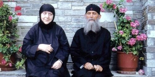 Старица Макрина (Вассопулу) и старец Ефрем Филофейский (Мораитис)