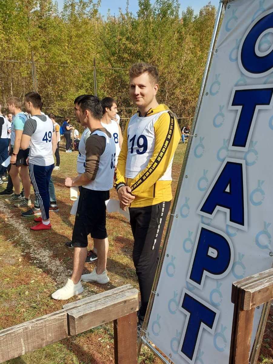 На линии старта участник под номером 119 - из команды ОБ № 23 (г. Ялуторовск)