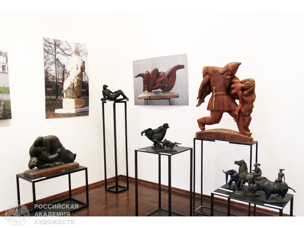 Фрагмент эскпозиции в залах на Пречистенке, 21. Фото: пресс-служба РАХ. 2022.