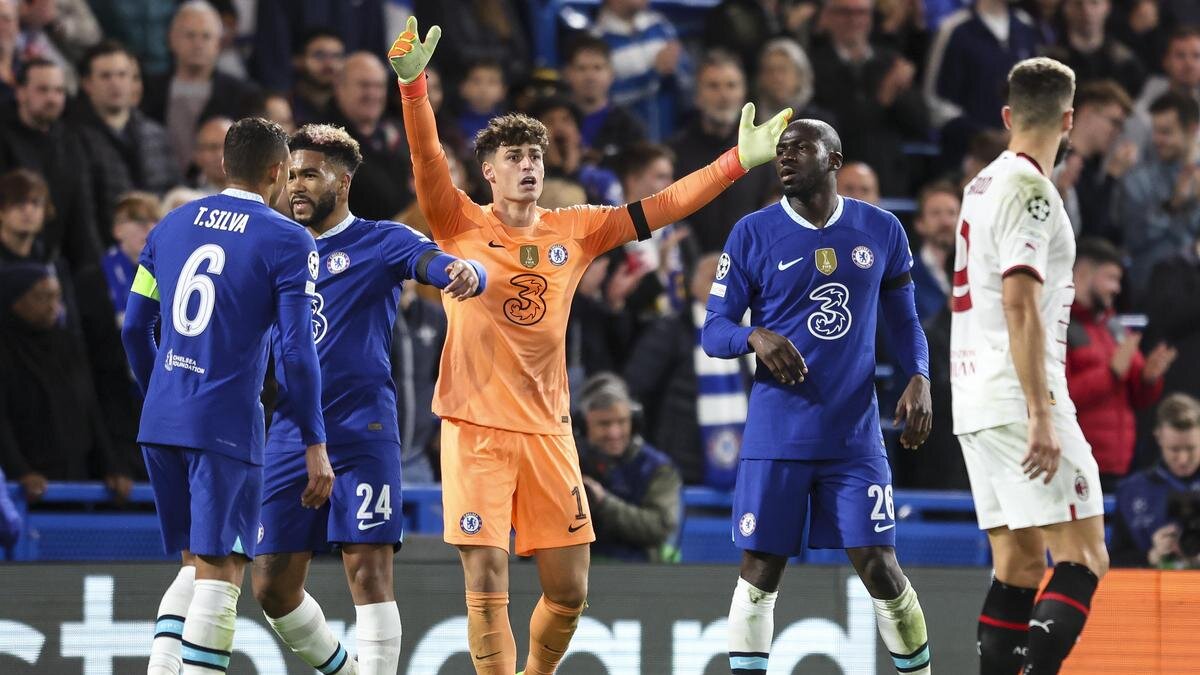    Матч "Челси" - "Милан":Robin Jones/Getty Images