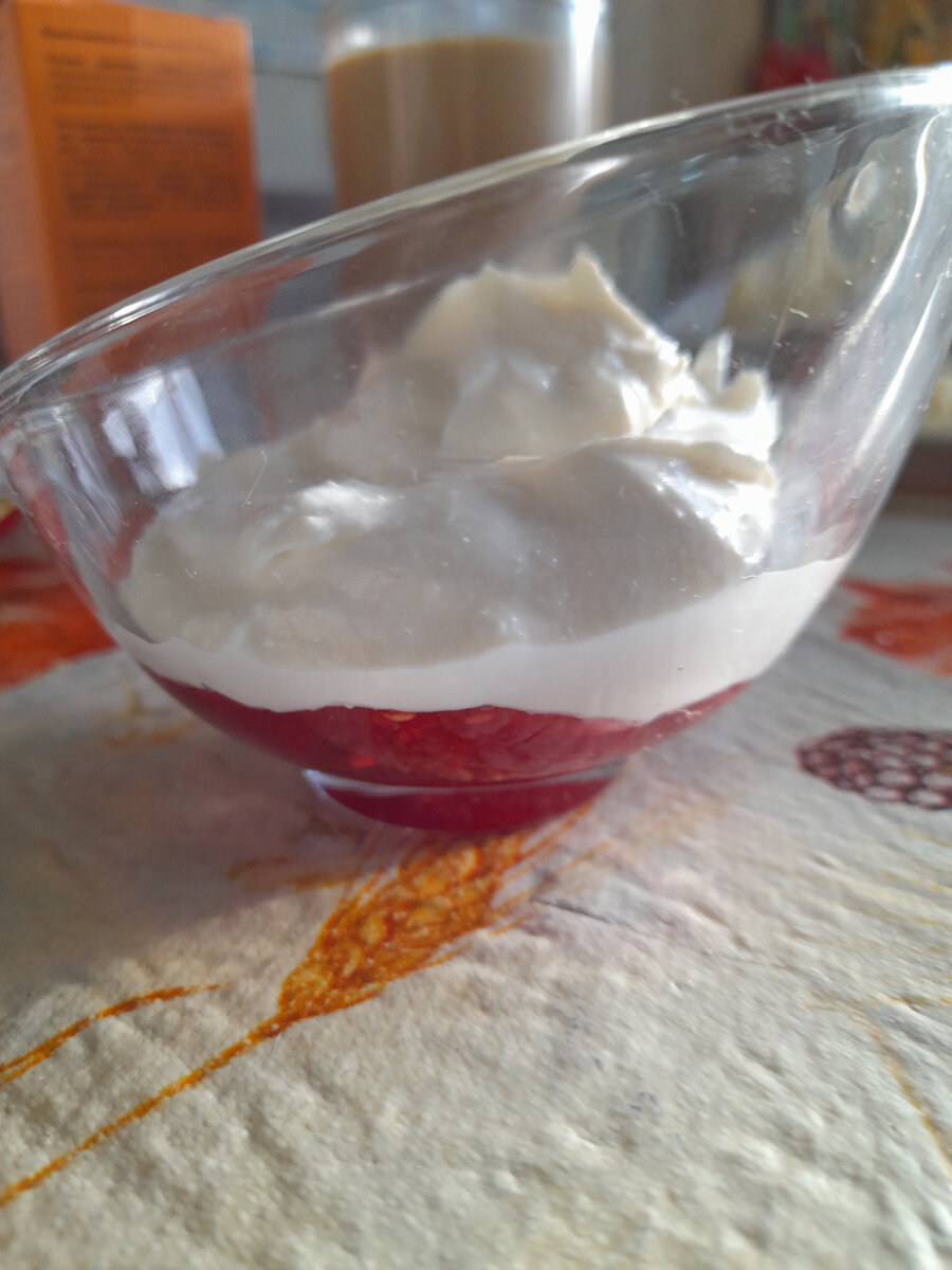 Творожный десерт