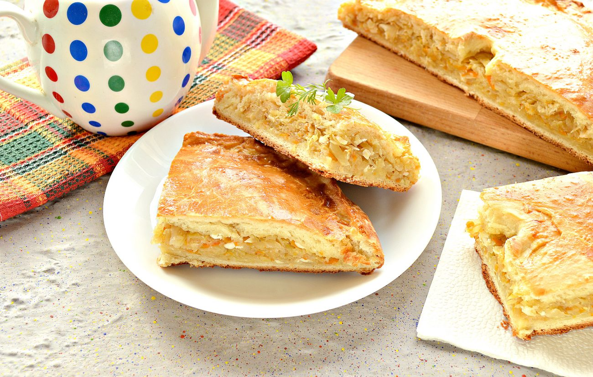 Песочное тесто для пирога с капустой: вкусный рецепт с фото