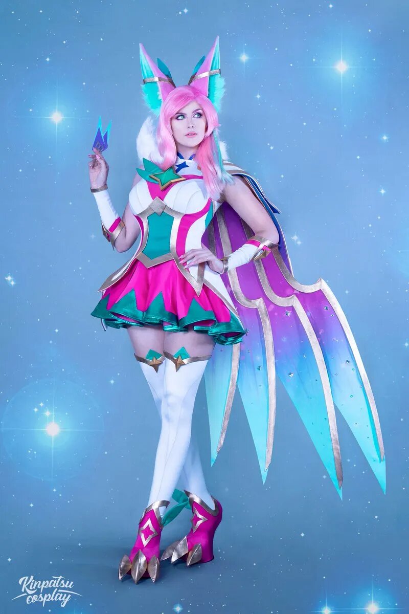 Звездная защитница Шая из League of Legends. Модель: Kinpatsu Cosplay. Источник: twitter.com/KinpatsuCosplay   📷