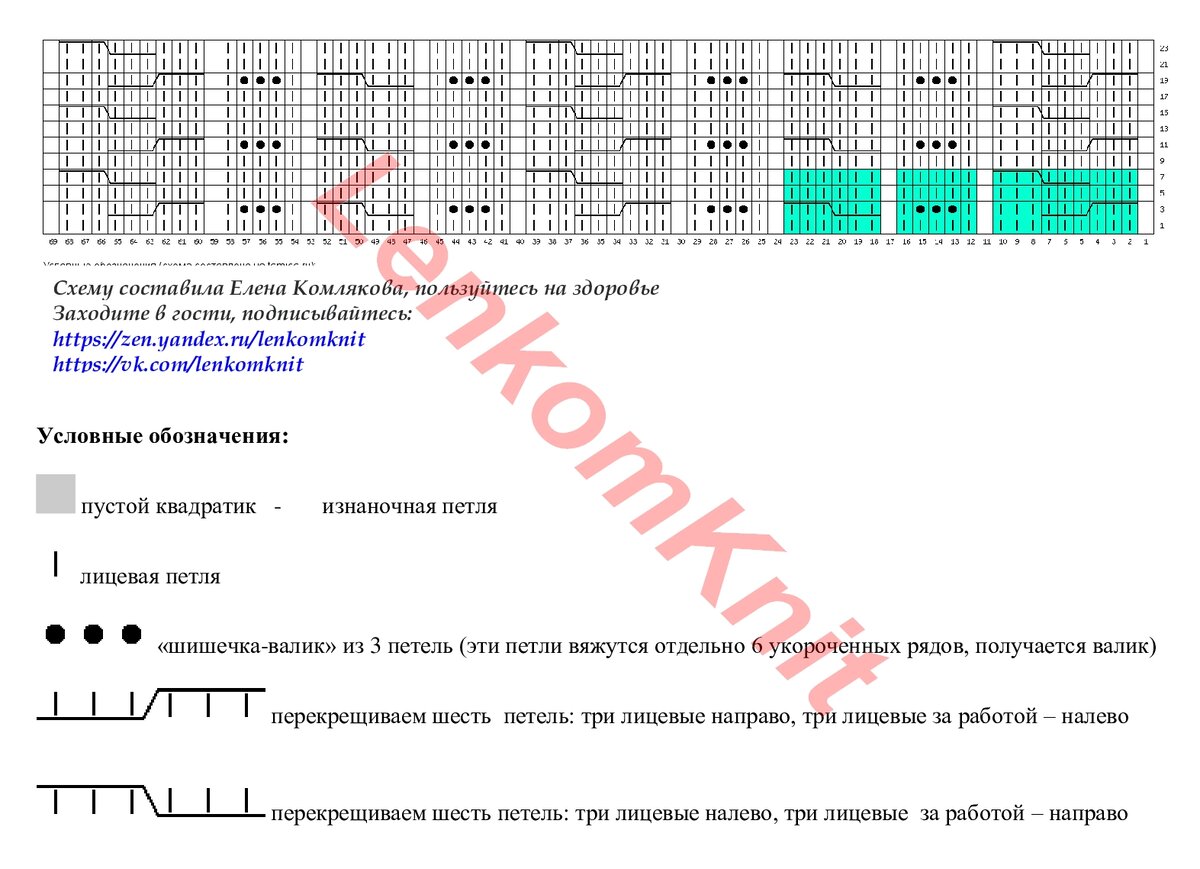 Яркие узорчатые и теплые свитеры. Схемы