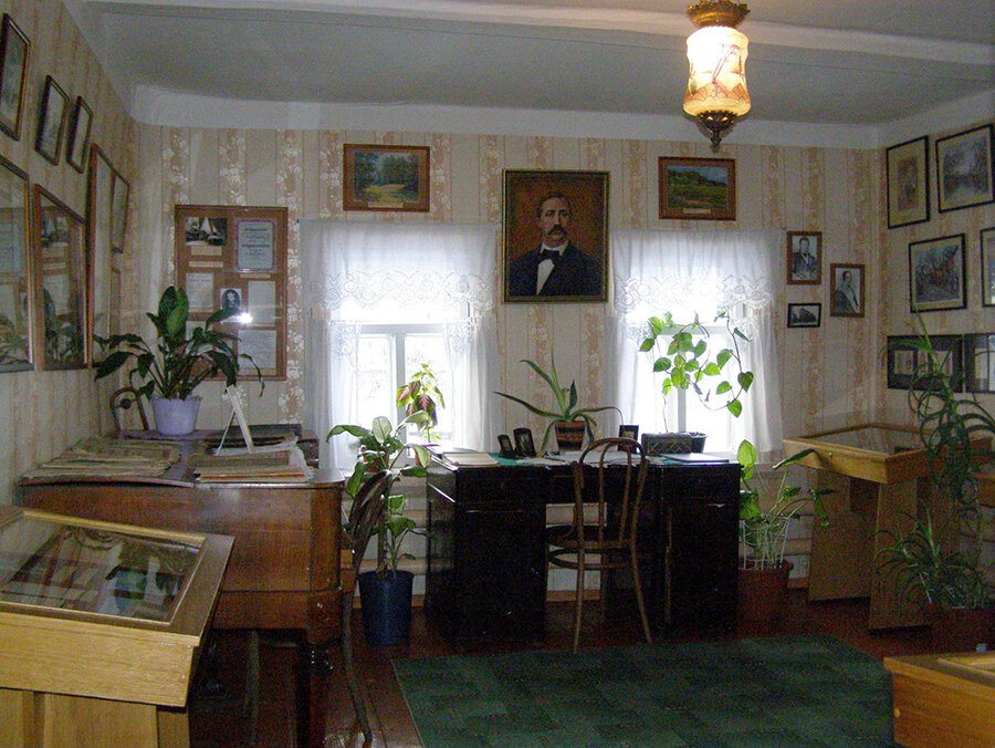 С сайта "Любовь безусловная" Интерьер музея