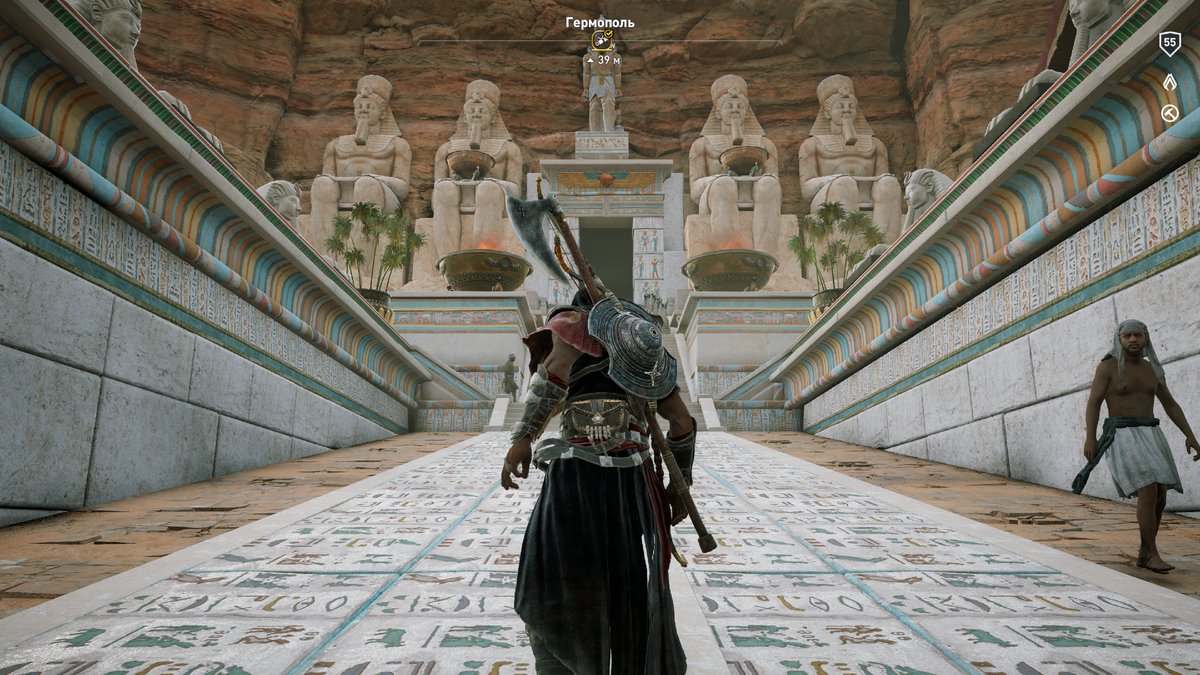 Храм Тота вблизи. (Скриншоты из игры делал сам)