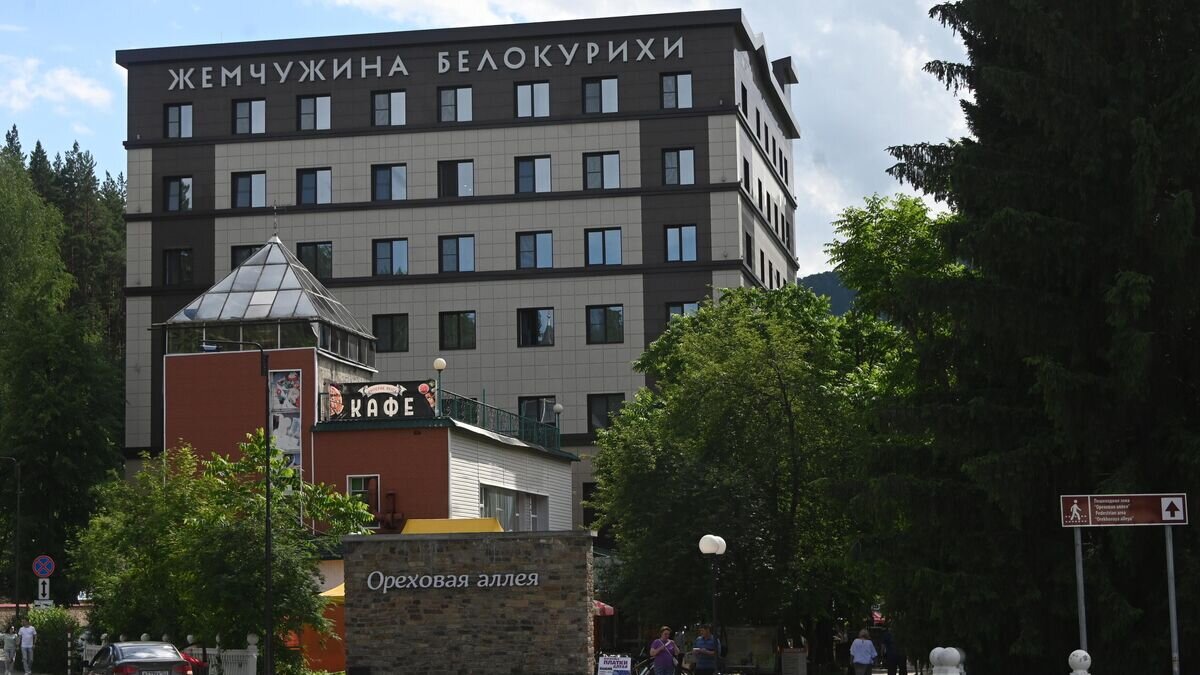    Санаторий "Жемчужина Белокурихи" в городе Белокуриха в Алтайском крае© РИА Новости / Владимир Федоренко