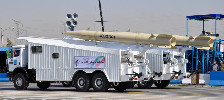 Другой вариант колесного шасси для ракет Fateh-110, фото: wikimedia.org