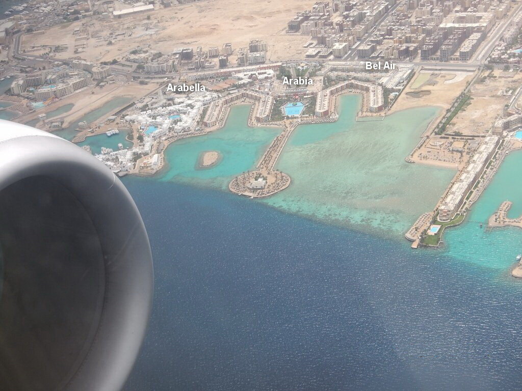 Окрестности отеля Arabella Azur