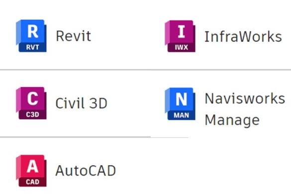 Программные продукты Autodesk 2023