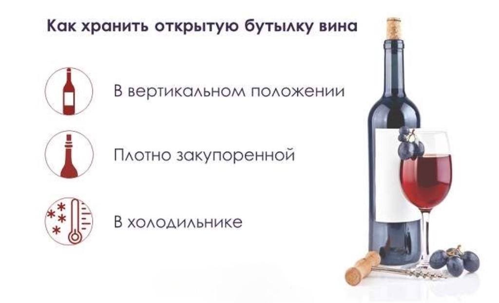 Срок годности вина в бутылках