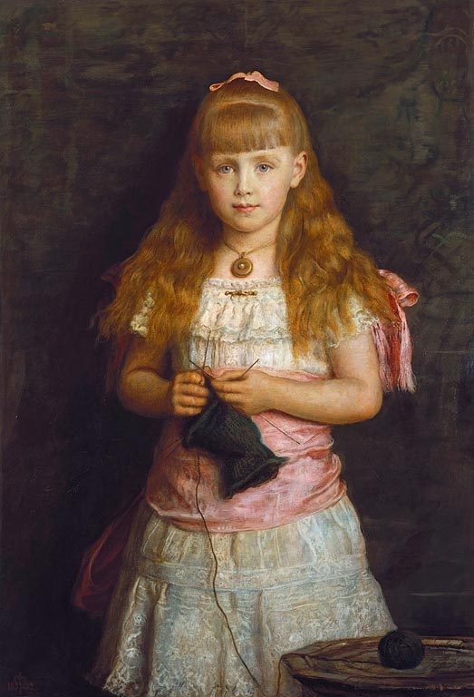 Портрет принцессы Марии кисти Джона Эверетта Милле, 1882 