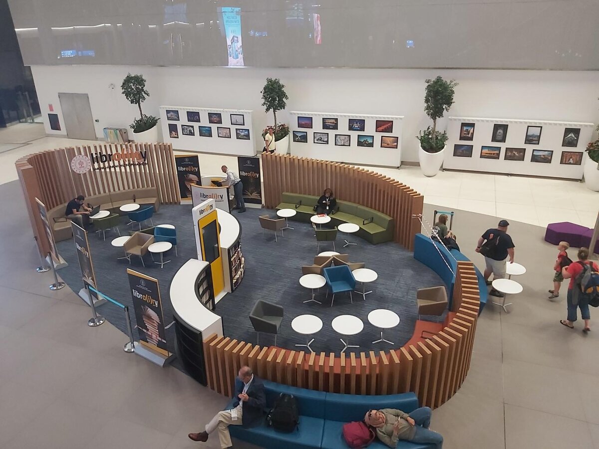 Вот такого небольшого размера сама библиотека