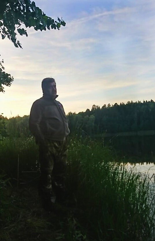 Вечер на берегу...