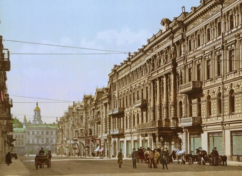 Гостинница "Континенталь" Санкт-Петербург 1910 год. Фото из сети.