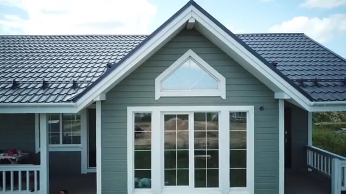 Так дом выглядит снаружи