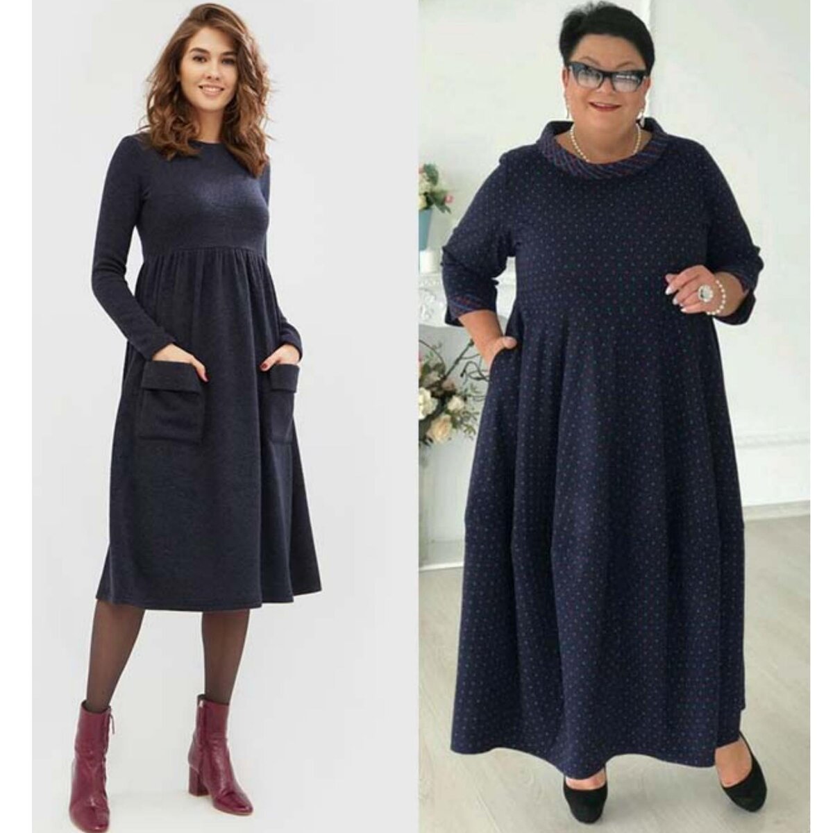 Фото моделей по которым конструировалась выкройка