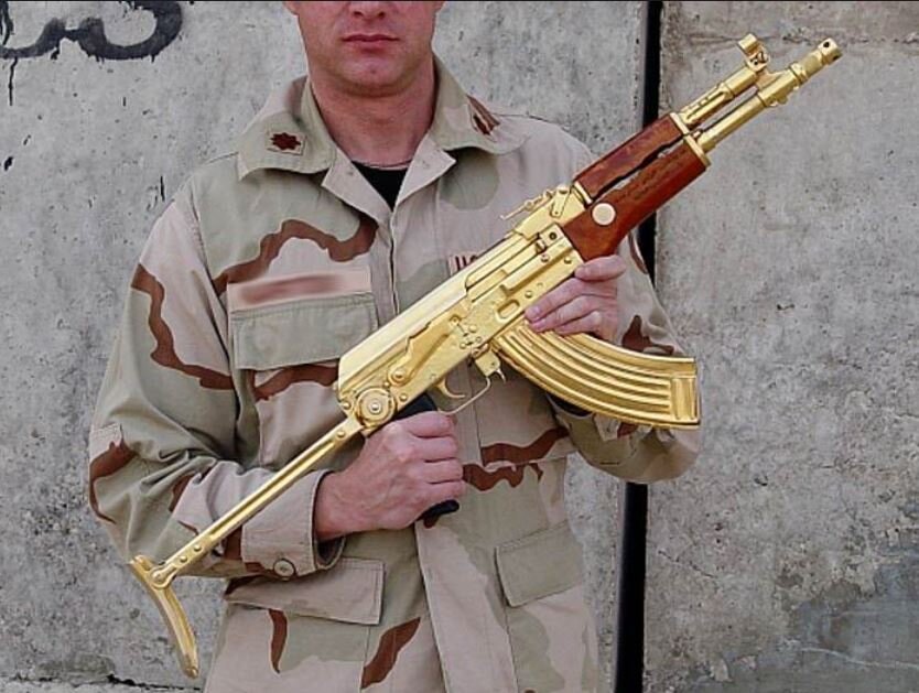 Золотой Калашников Саддама Хуссейна