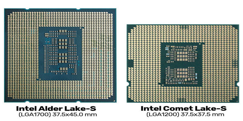 Новый сокет Intel LGA1700