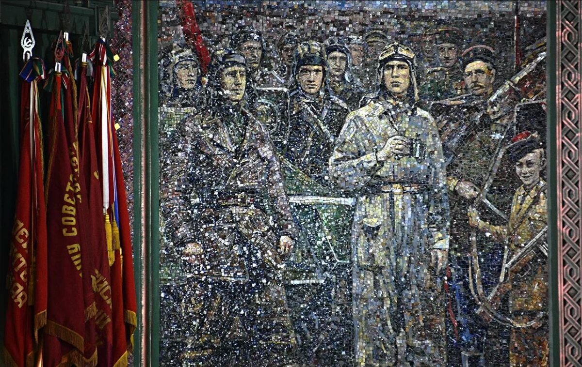 мозаика путина в храме минобороны