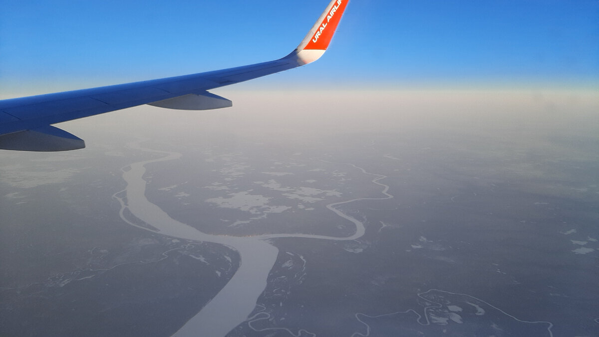 Енисей с высоты