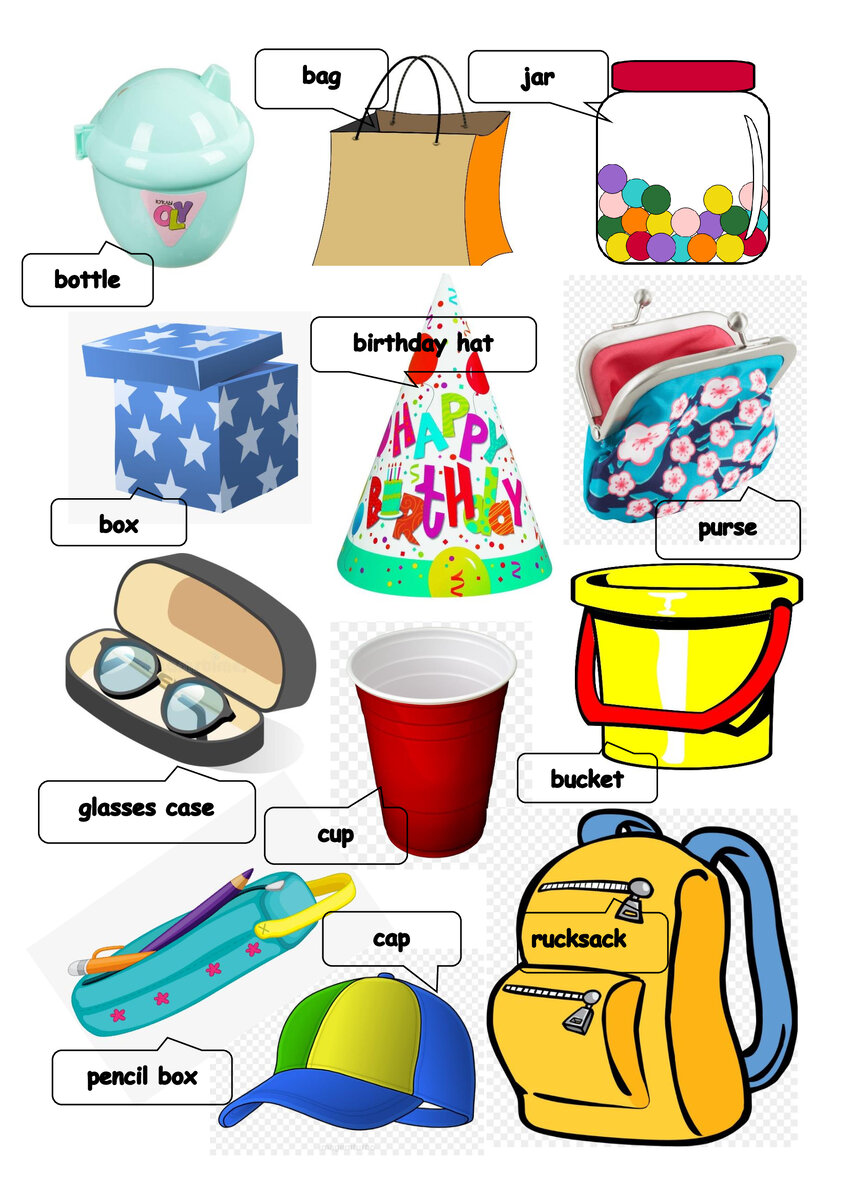 Surprise containers
