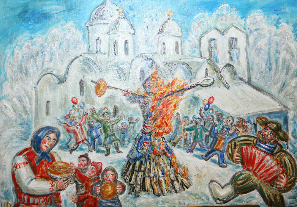 Картина народный праздник