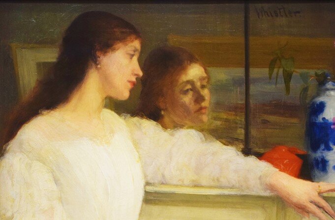 «Симфония в белом № 2: девушка в белом», 1862 commons.wikimedia.org 