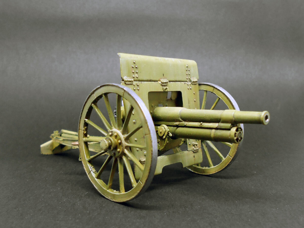 76-мм полевая пушка образца 1902 года.