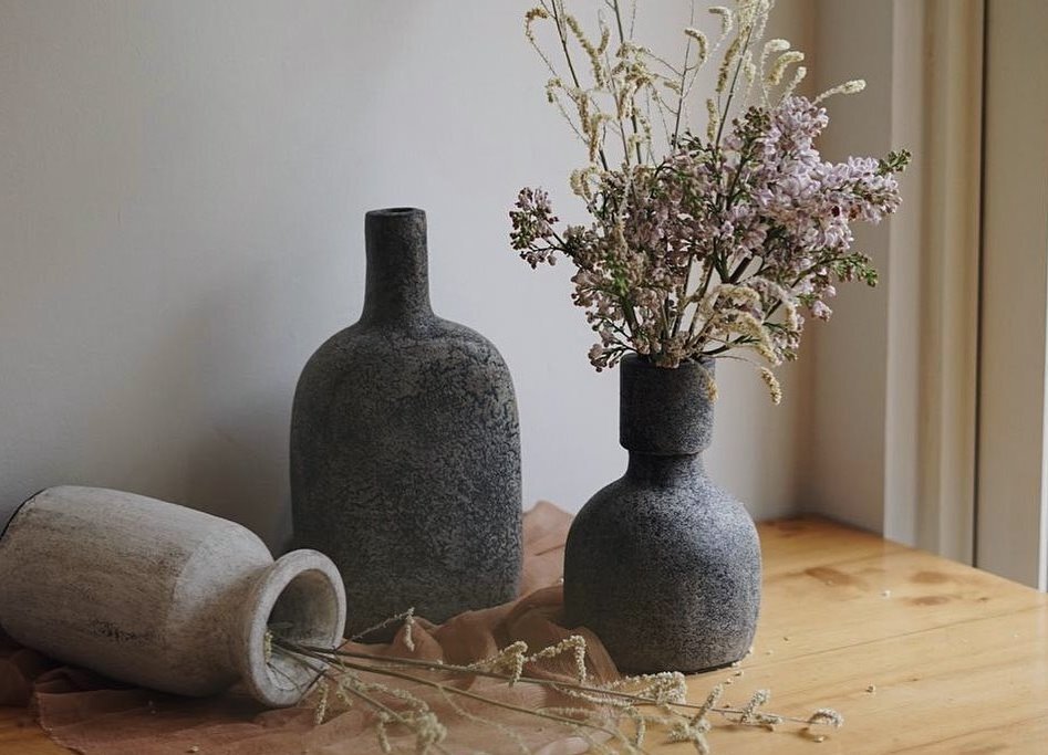 Вазы из бетона