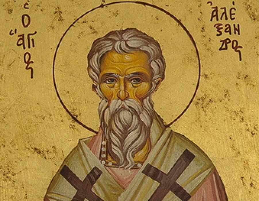 Александр Александрийский (250 - 326) Епископ Александрийской церкви, 19-й папа Александрийский с 313 года до своей смерти.