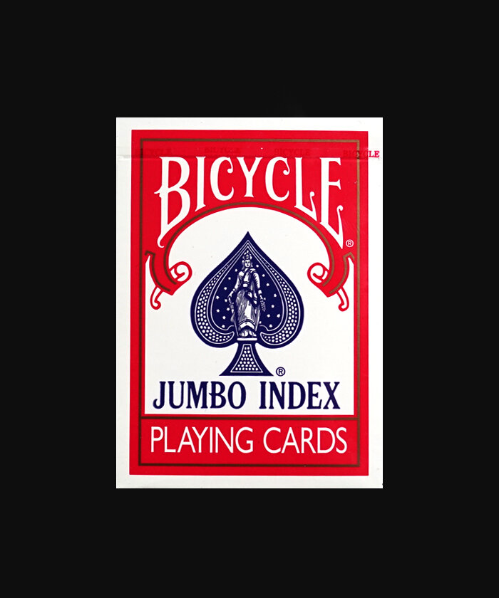 Bicycle Rider Back Jumbo Index Vintage (красная)