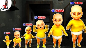 Granny vs Baby in Yellow (evolution) ★ funny horror animations granny moments