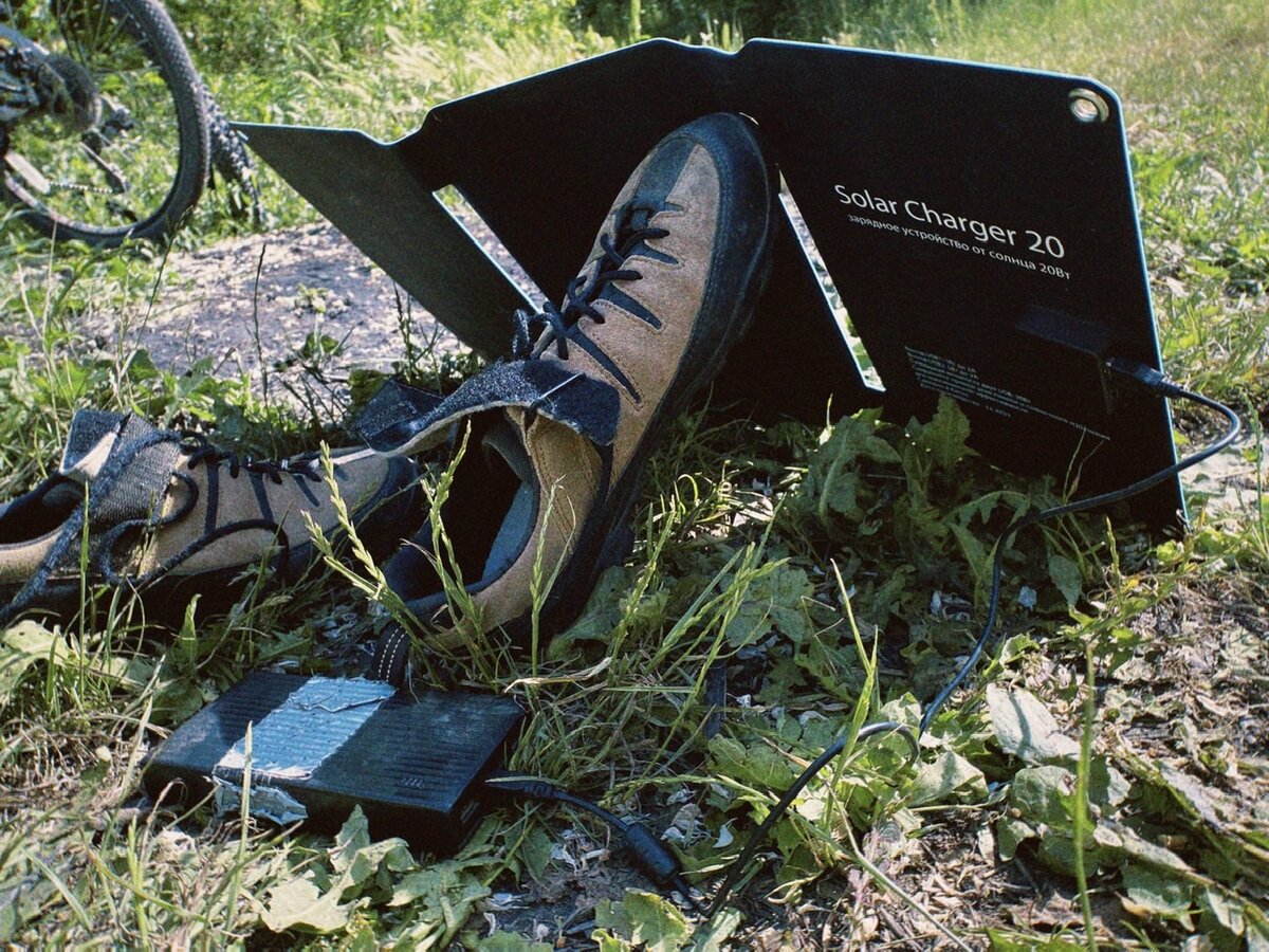 Солнечная панель работает отлично