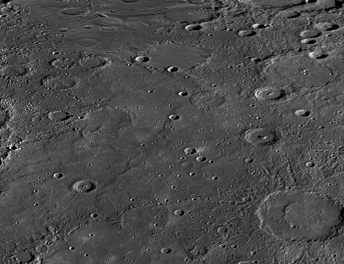 Меркурий Планета кратеры