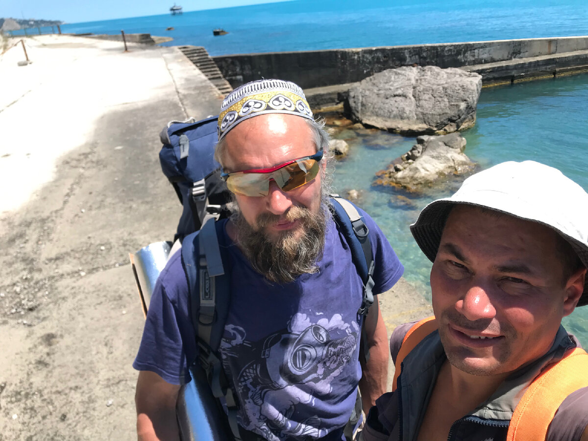 Автор с Олегом