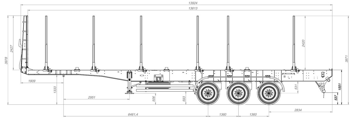 Полуприцеп V-Trailer 310