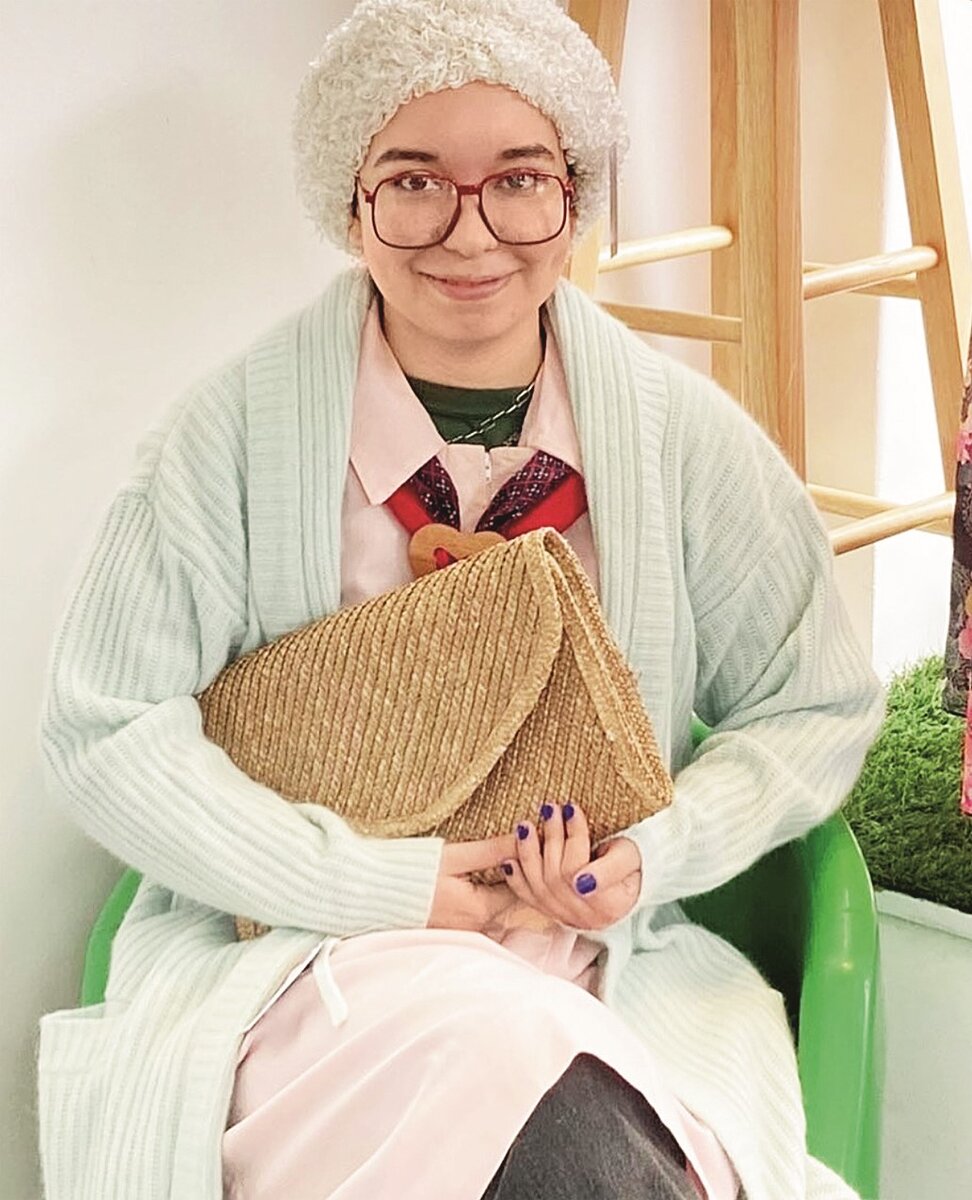 Визуальный собирательный образ "бабушкин стайл".