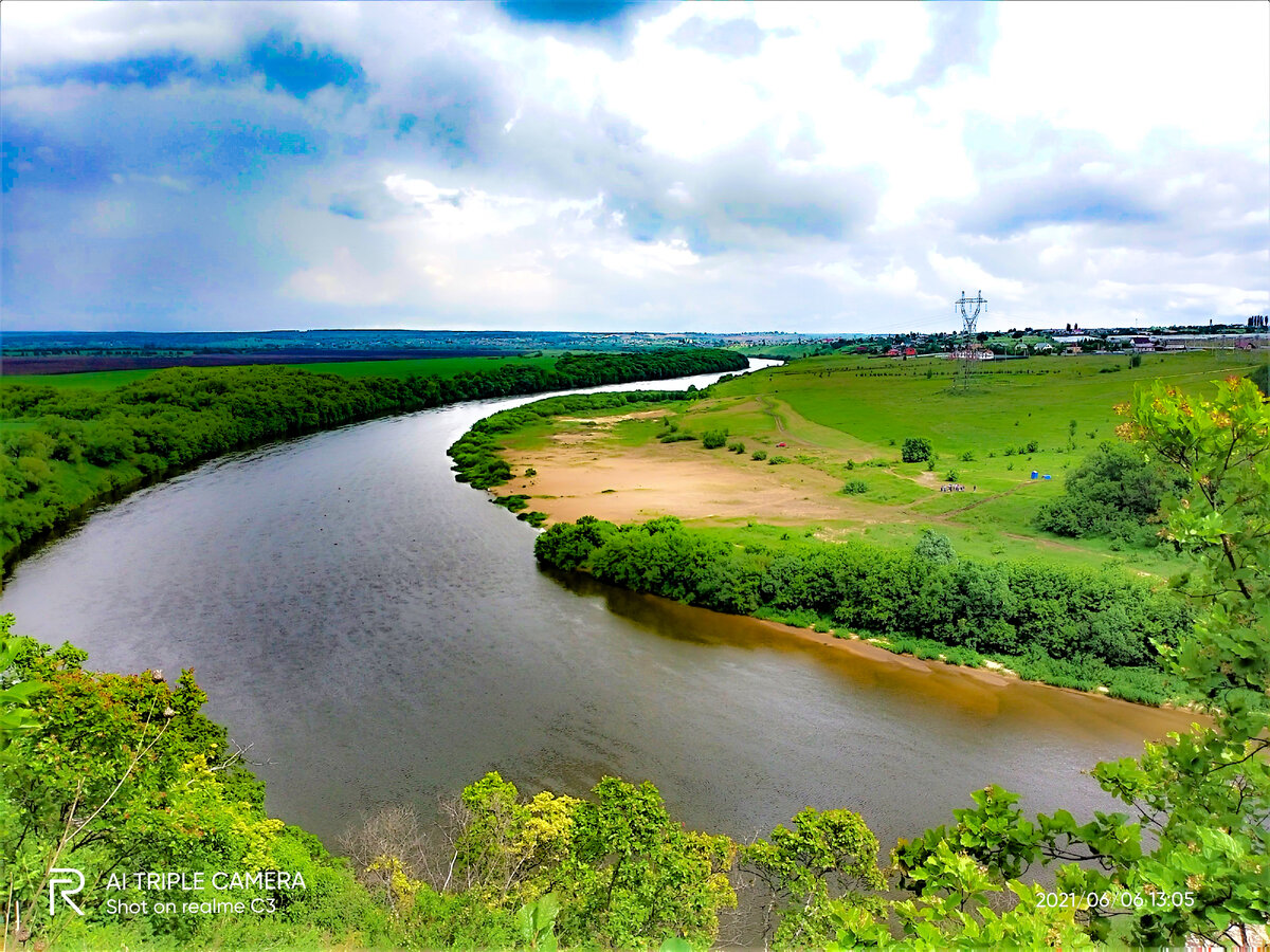 р. Дон в заповеднике Галичья гора