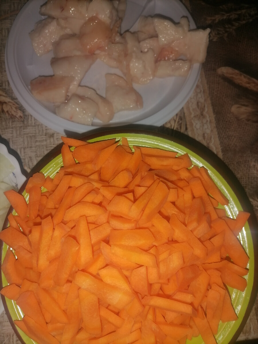 курдюк и морковь