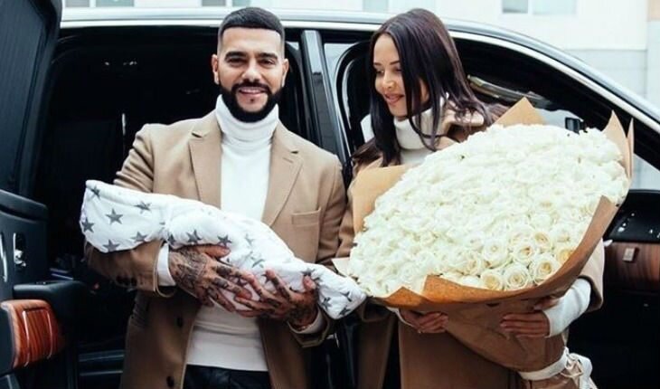    Тимати, Решетова и их сын Ратмир