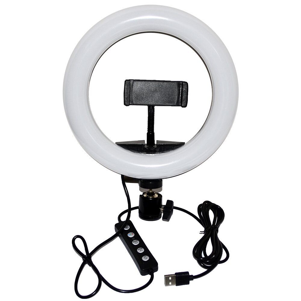 Сейчас на дворе 21 век и очень много приложений с короткими-вертикальными видео. Каждый второй хочет начать снимать такие видео, и начинает задумываться: *Какую кольцевую лампу купить для начала своей карьеры?* 
У нас сегодня на рассмотрении две лампы. Дешёвая и дорогая. У каждой есть свои плюсы и минусы.

Давайте начнём с дешёвой кольцевой лампой.

Сначала скажем плюсы:

1. Ценовой сигмент до 1500 рублей, может позволить себе каждый.

2. Занимает мало места.

3. Легкая в сборке.

Но не всё так хорошо, теперь давайте минусы:

1. Работает через провод, со временем он будет начинать ломаться, отходить и т.д.

2. Есть небольшой шанс, что будет хлипкий держатель для телефона и он будет падать.

Теперь поговоря о дешёвой лампе, можно переходить к дорогой.