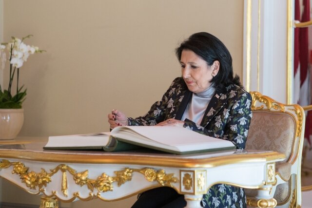    Саломе Зурабишвили (cc) Saeima