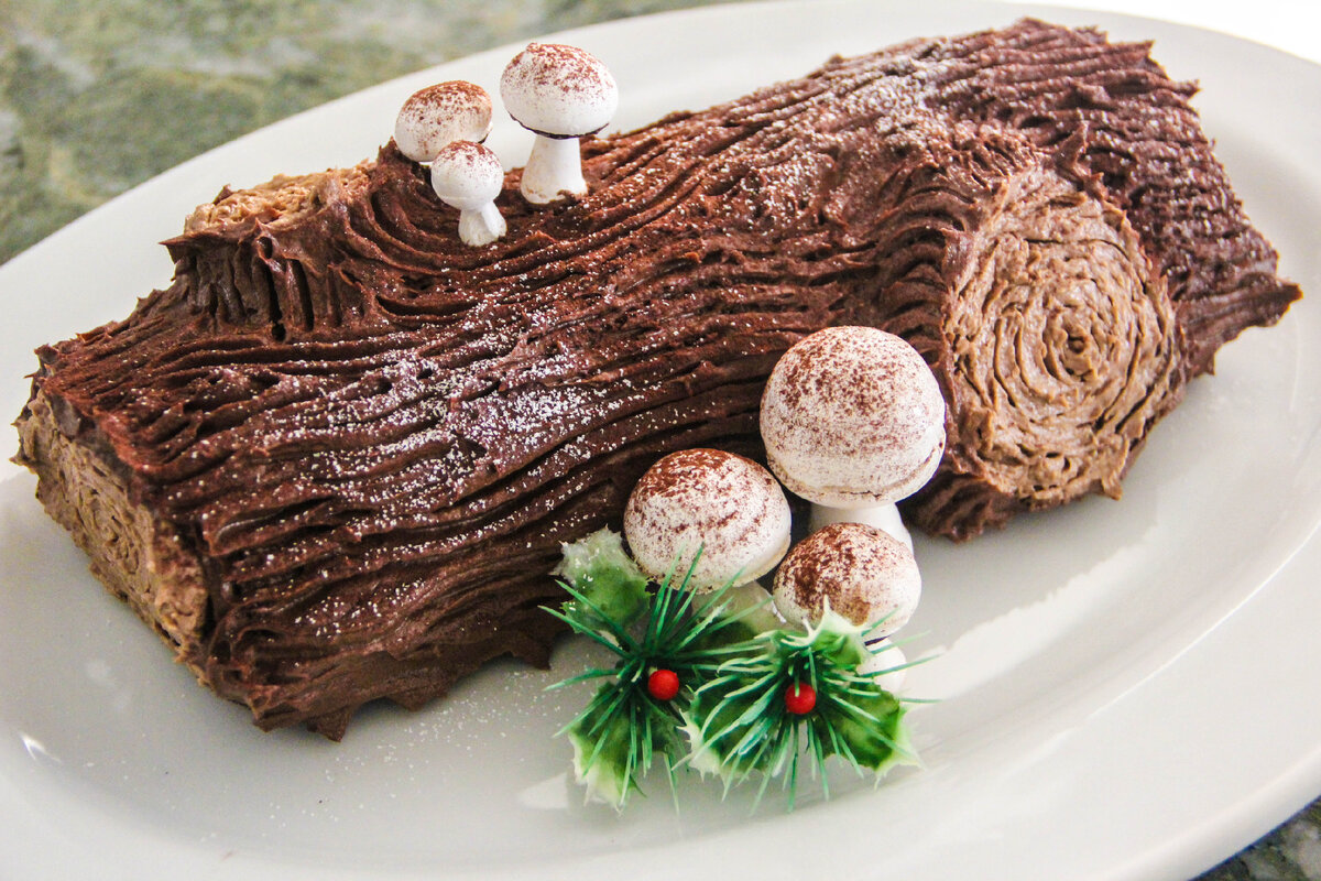 Bûche de Noël - Зачем полено к Рождеству? | 🍰 Выпечка без секретов | Дзен