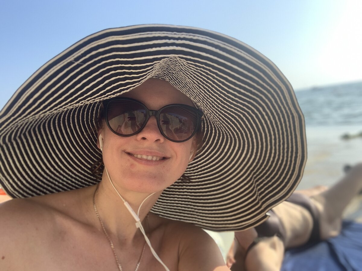 Принимаю солнечную ванну. Фото автора из архива 