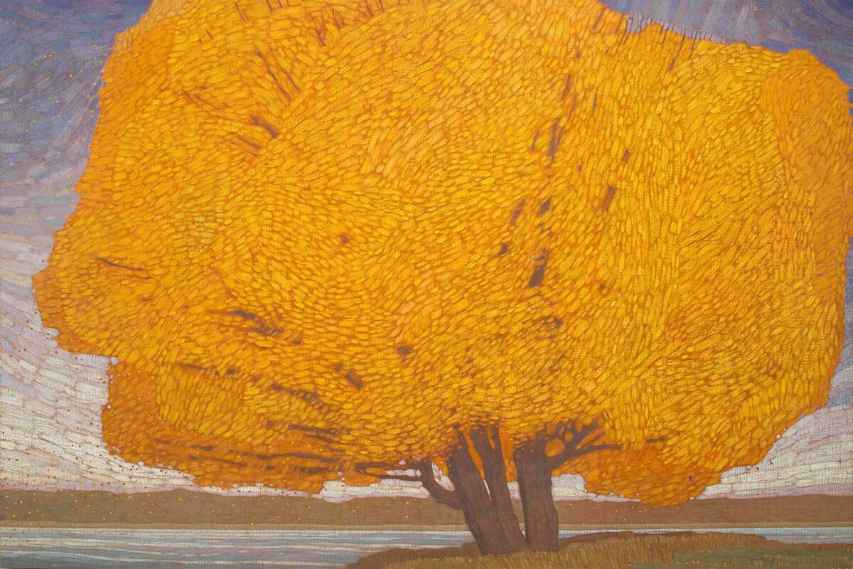 David Grossmann IN MOTION Oil on linen panel  40 x 60 inches  Private Collection