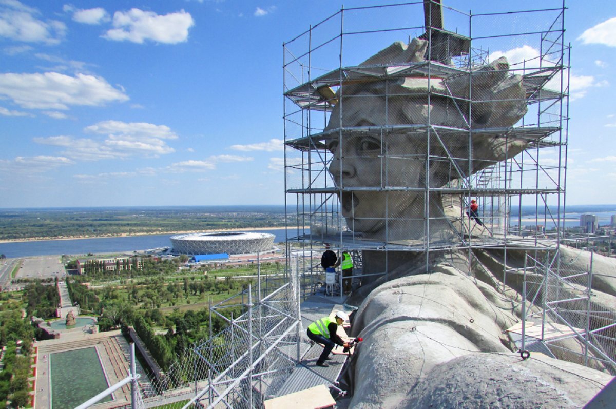    В 2019 году скульптуру впервые с момента установки капитально отремонтировали.