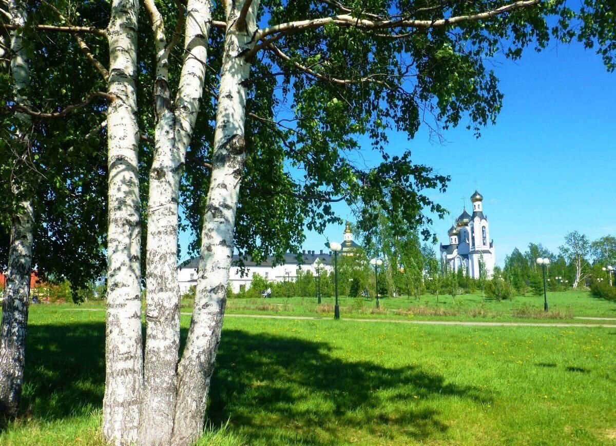 Церковь, Берёзки, река Троица